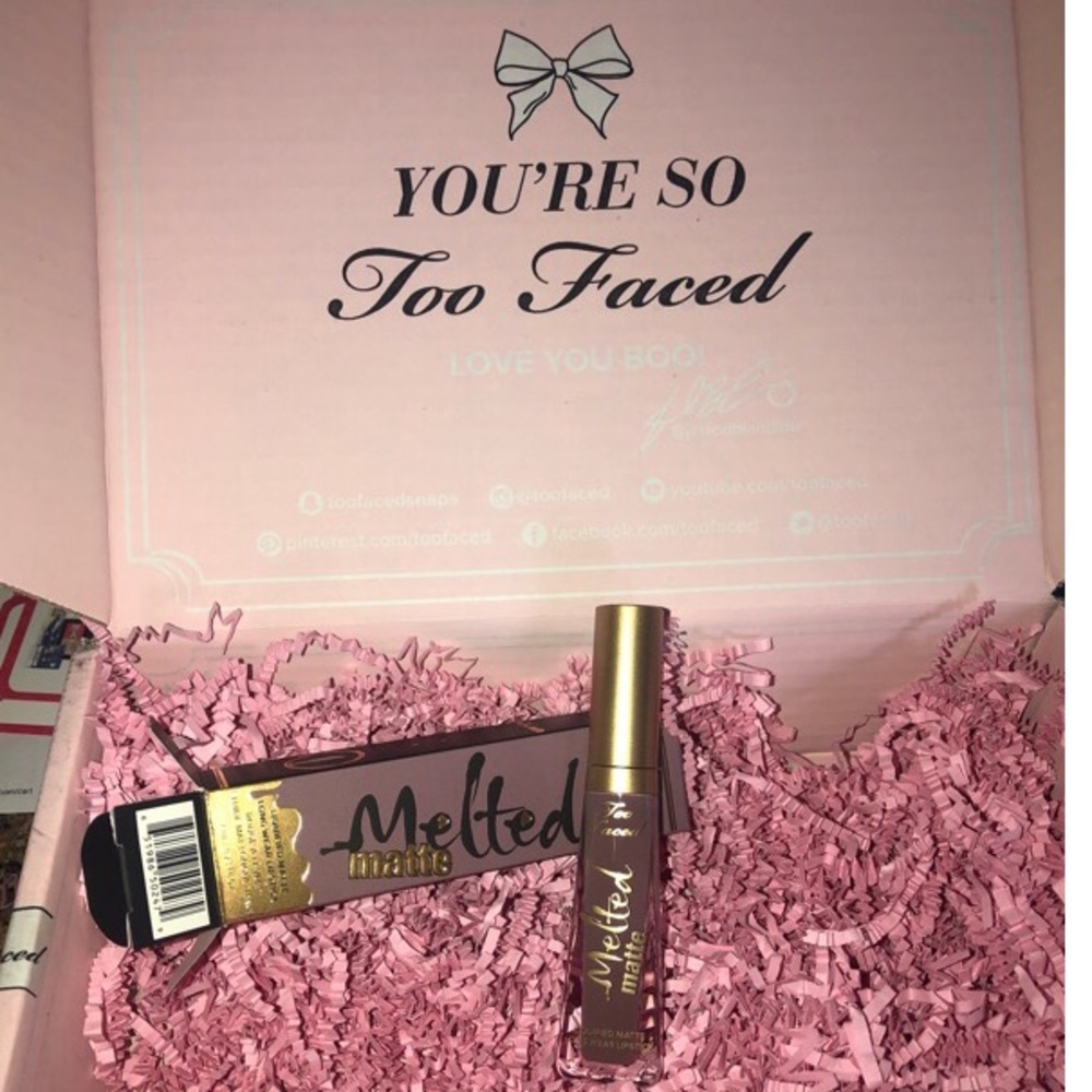 Brand new melted lipstick